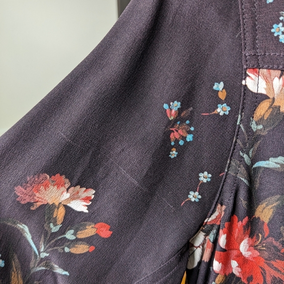 All Saints long sleeve button up dress - Picture 5 of 8